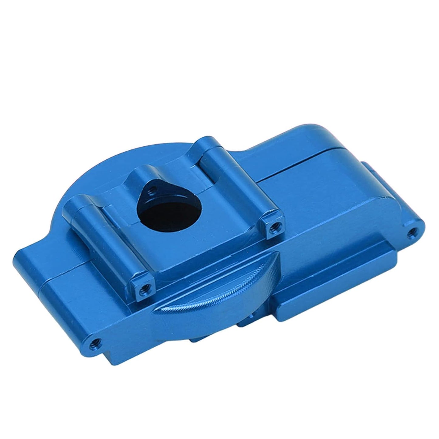 Centro Centrale in Lega di Alluminio Alloggiamento per il per Latrax 1/18 RC Auto RED RED STURDY UPGRADIO CASE CAMPIO MIDDO CASE ALTA SULLA STRADITÀ ANTI-DRORMAZIONE (BLUE)