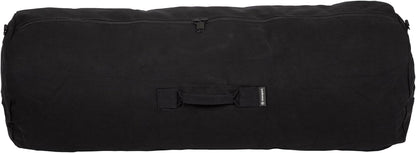 Deluxe Duffel Bag w/Zipper, Black - 42"X15"X15"