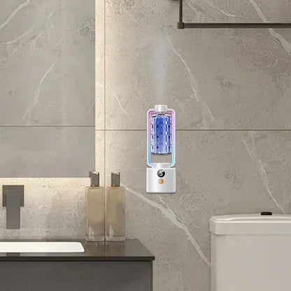 Fragrance Diffuser, Wall Mounted Air Freshener, Multi-Level Adjustable Mode, Smart Timing, Cordless Scent Dispenser, Ideal for Yoga Room, Toilet, Hotel, Nursery, Relaxation Spaces