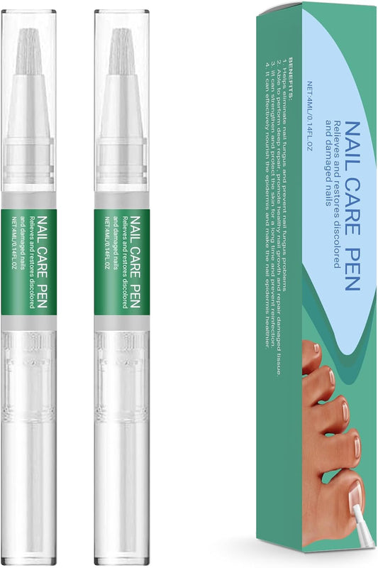 Nail Care Pen,2 Pezzi Penna Per Riparazione Unghie,Rinforza Dell'unghia