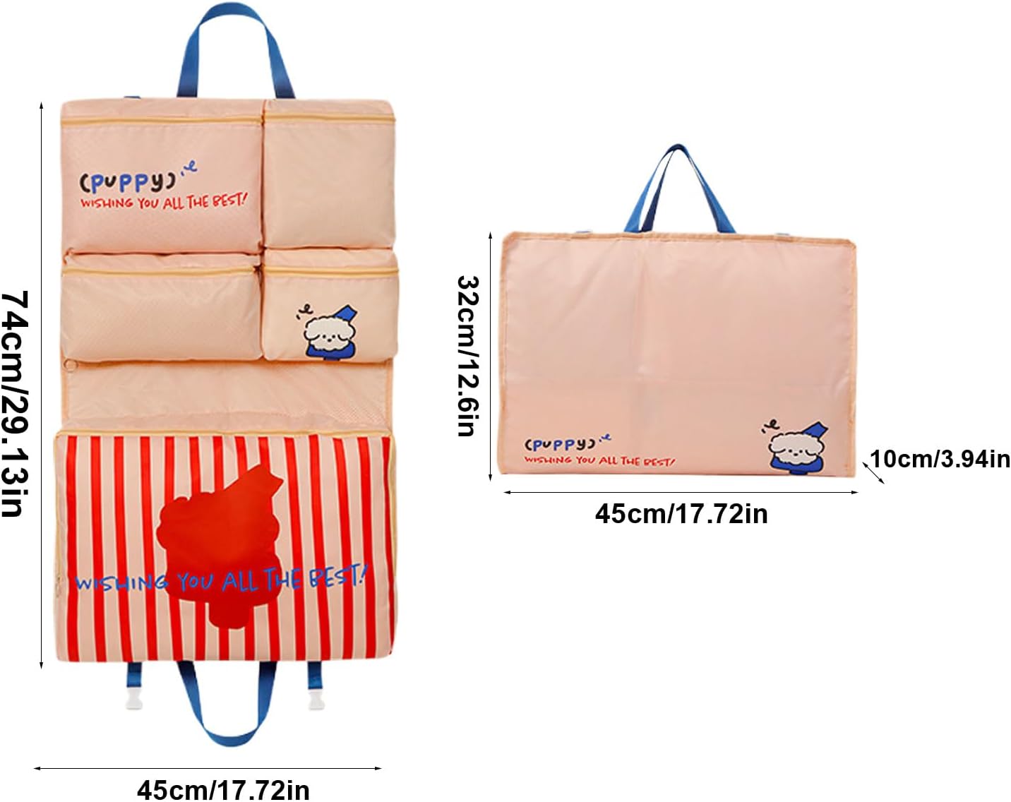 Underwear Bag - Underwear Storage Bag | Travel Bra Garments Storage Pouch, Moving Packing Case, Foldable Organization Pouch Portable For Closet Dorm Hotel Daily Use
