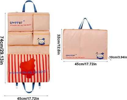 Underwear Bag - Underwear Storage Bag | Travel Bra Garments Storage Pouch, Moving Packing Case, Foldable Organization Pouch Portable For Closet Dorm Hotel Daily Use