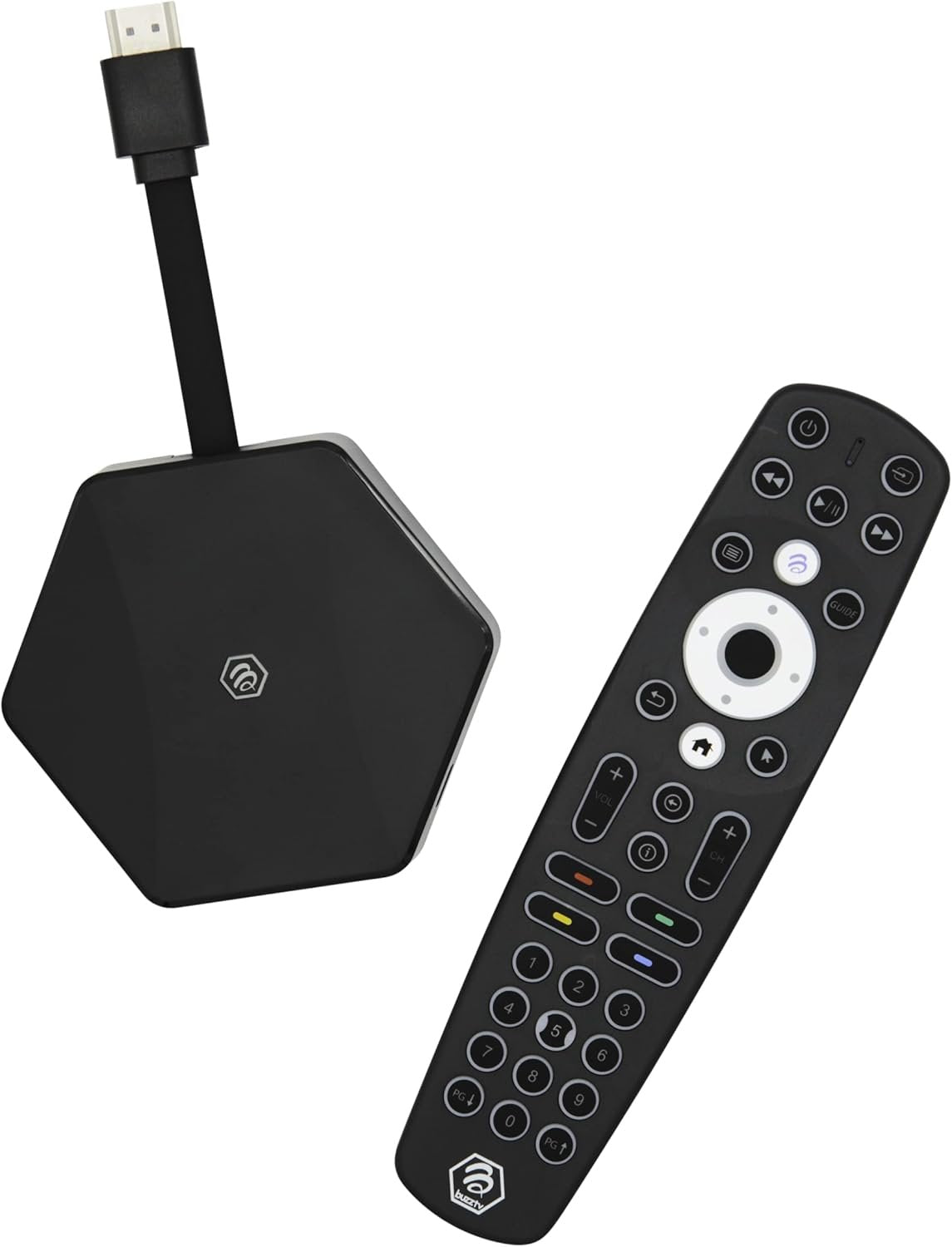 BuzzTV HD5 4GB RAM - 32GB Storage Android 11 TV Box | 4K Streaming Device Quad-Core Processor Dual-Band Wi-Fi Bluetooth 5.0