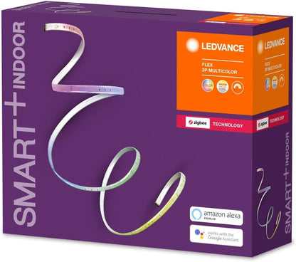 Ledvance Smart Flex RGBW Zigbee LED Strip, Coloured Light, Base Kit, 180 cm