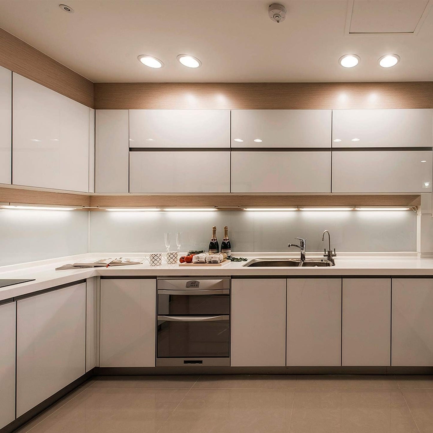 Recessed Lighting 4 Inch Color Changing Pot Lights 12W LED Downlights,1050Lumens Recessed Ceiling Light,RGB & Warm White 2700K Dimmable by Remote Control,Timer - 12 Color Choices - 2 Modes,12 Pack