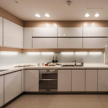 Recessed Lighting 4 Inch Color Changing Pot Lights 12W LED Downlights,1050Lumens Recessed Ceiling Light,RGB & Warm White 2700K Dimmable by Remote Control,Timer - 12 Color Choices - 2 Modes,12 Pack