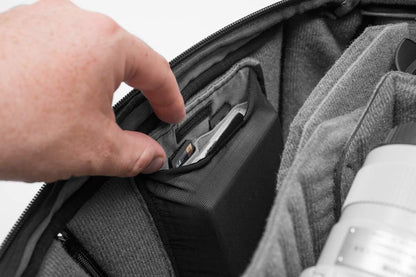 Peak Design Camera Cube, Medium, Custom Organization and Protection, Weatherproof Shell with Foam Sub-Lining, FlexFold Dividers Included, Camera Bag Insert Compatible Travel Bags