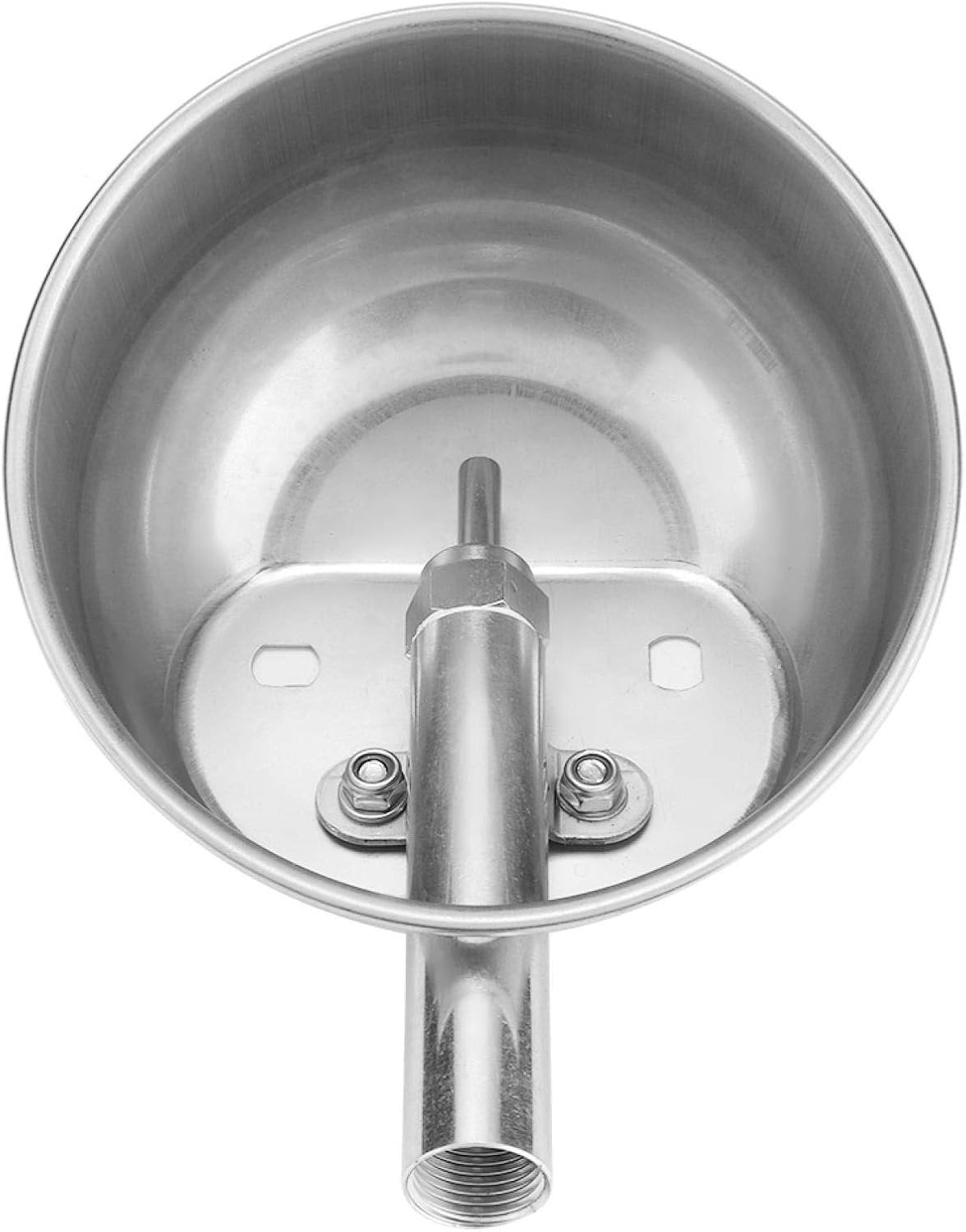 Waterer, Stainless Steel Automatic Water Bowl Piglets Drinking Bowl Water Trough for Livestock Small Horse Cattle Goat (15cm)