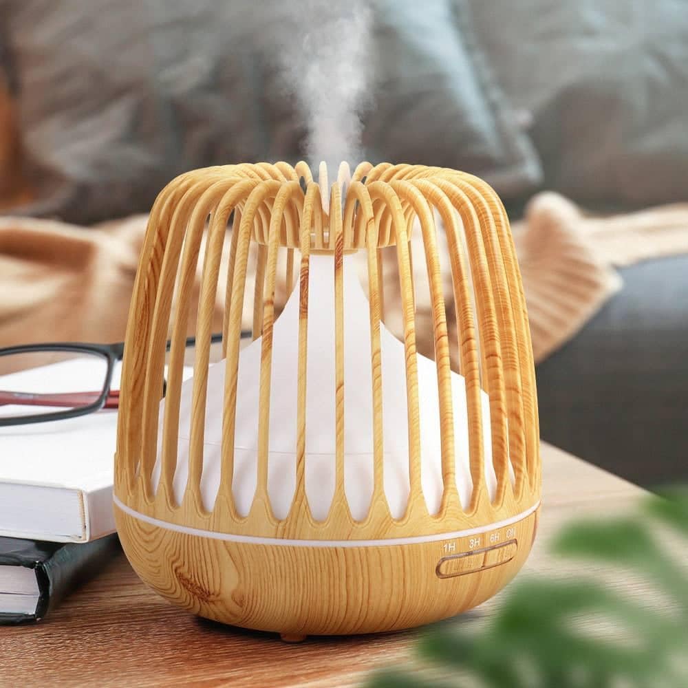 Devanti Aroma Diffuser 500Ml Essential Oil Ultrasonic Air Humidifier