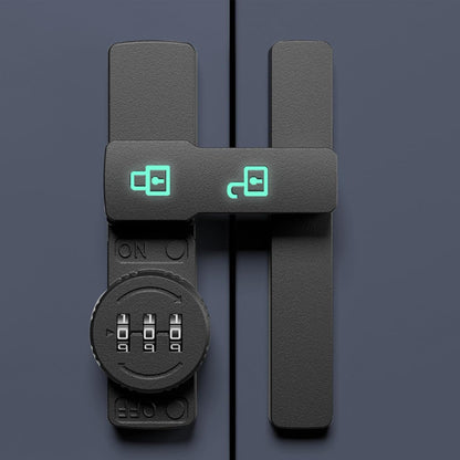 Blocco 'armadio combinato, serrature del mobile con combinazione - Serratura a porta 'armadio sicuro,smart password protetto antifurto per documenti da letto di lavoro in cucina grana