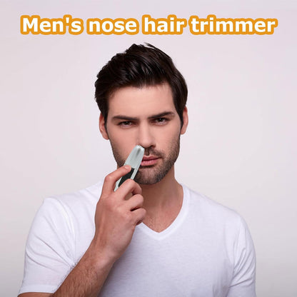 Nose Hair Clipper, Electric Shaver for Men and Women, Precision Trimming Device, Compact Grooming Solution, Lightweight Personal Hygiene Tool for Travel & Daily Use
