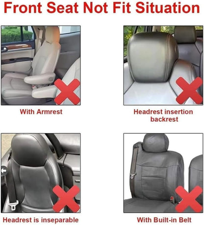 AYBEN Front Car Seat Covers, for Suzuki Jimny 2019-2023 2024 Seat Cover Set for Driver and Passenger, Interior Car Accessories, B Grey