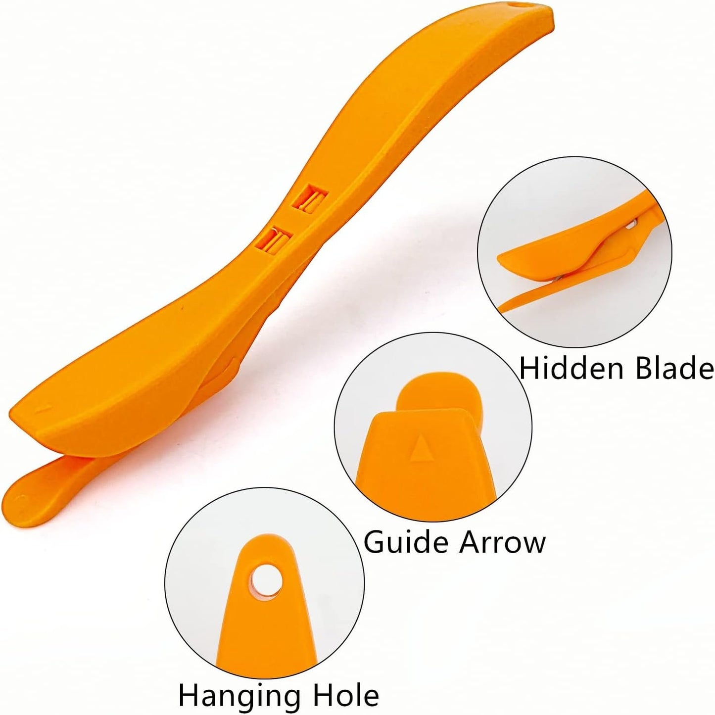 Umaki 3 Pack Safety Knife Tool - Vinyl Film Cutter for Automotive, Craft, Home & Office Use