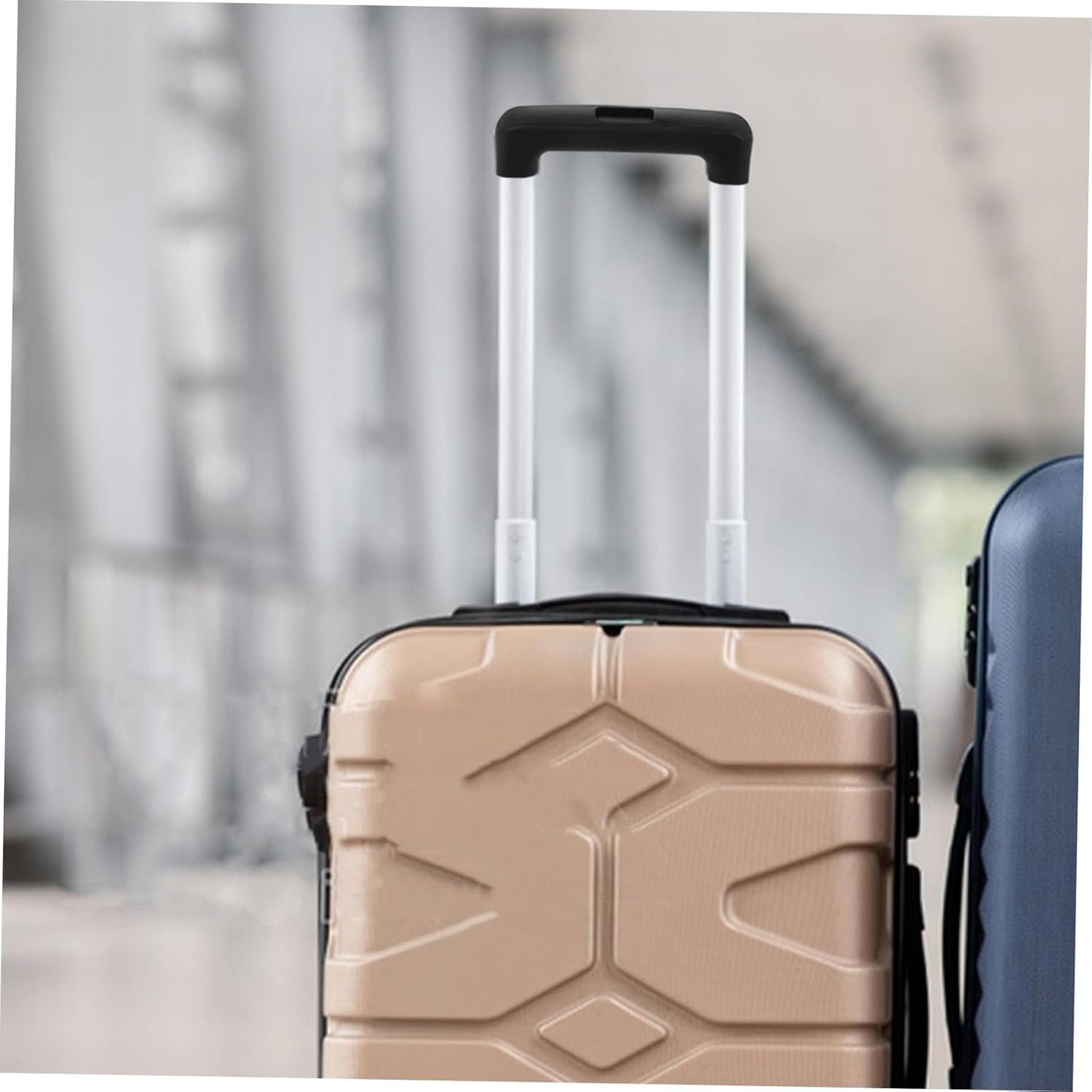 NOLITOY Telescopic Handle Replacement for Suitcases Durable Luggage Parts Ergonomic Grip for Adjustable Travel Handle Essential Suitcase Supplies