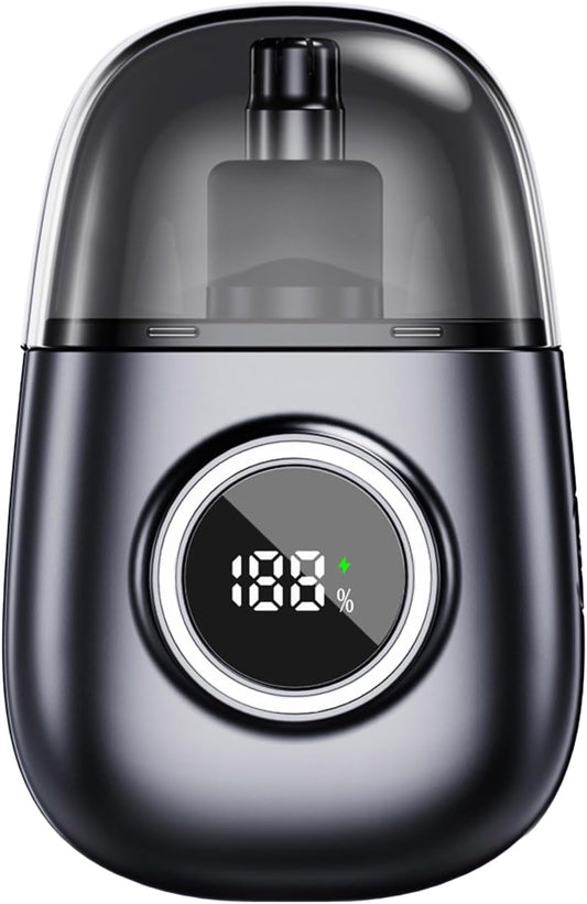 Men's Nose Hair Trimmer, Rechargeable Nasal Cutter, Compact Hair Removal Tool, Convenient Trimming Tools for Home Use and Travel-Friendly Grooming, 1.89 x 0.83 x 2.91 Inches