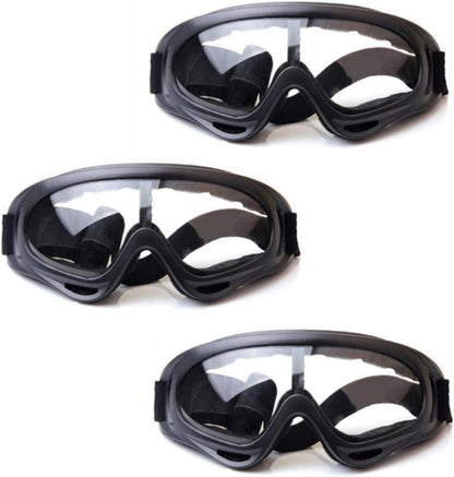 Children’s Safety Glasses－3 Pack of Kids Outdoor Game Protective Goggles Safety Goggles Eyewear for Nerf N-Strike Elite Gun Toy Gun Game Eye Protection & Laboratory Work Safety Glasses