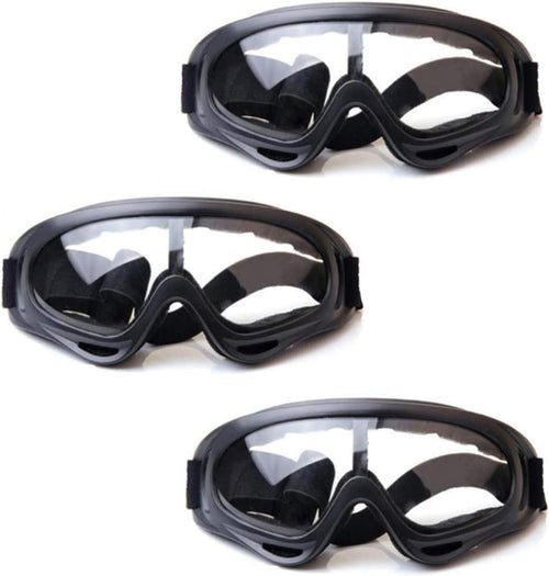 Children’s Safety Glasses－3 Pack of Kids Outdoor Game Protective Goggles Safety Goggles Eyewear for Nerf N-Strike Elite Gun Toy Gun Game Eye Protection & Laboratory Work Safety Glasses