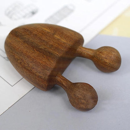 Gihioue Wooden Massage Tools,Natural Wooden Portable Scalp Massage Tool | Multifunctional Relaxing Health Care Product For Facial And Body Stress Relief Headache Relief