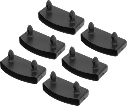 Replacement Bed Slat Holders Kits, 20PCS Plastic Bed Slat End Caps Holders Easy Installation Bed Slat Cover Replacement Holders Stable Furniture Accessory for Holding Bed Base