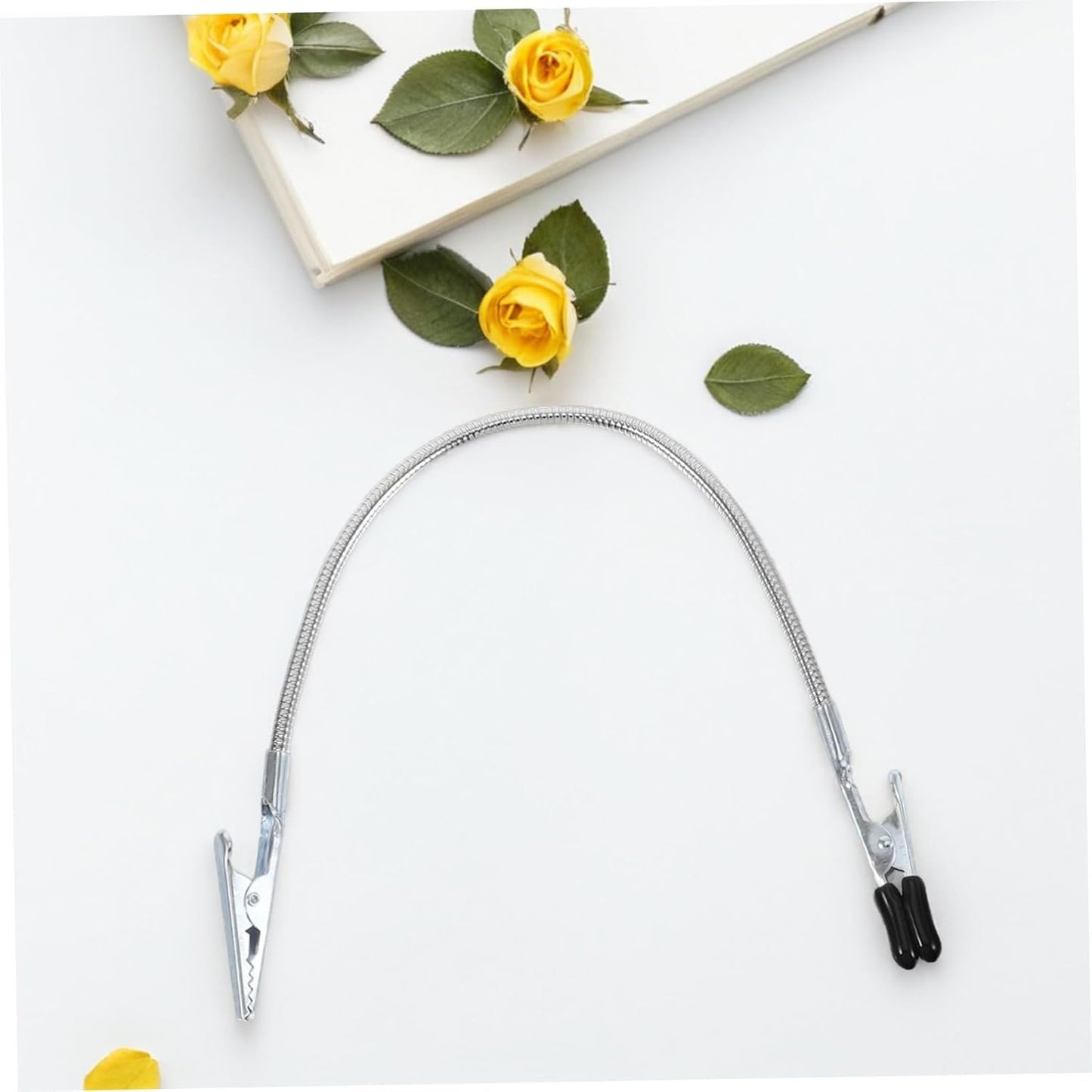HAWILLOSCH 3pcs Soldering Wire Clamp Holder Flexible Alligator Clips for Electronics Repair Design for Workspace Organization and Efficient Workflow