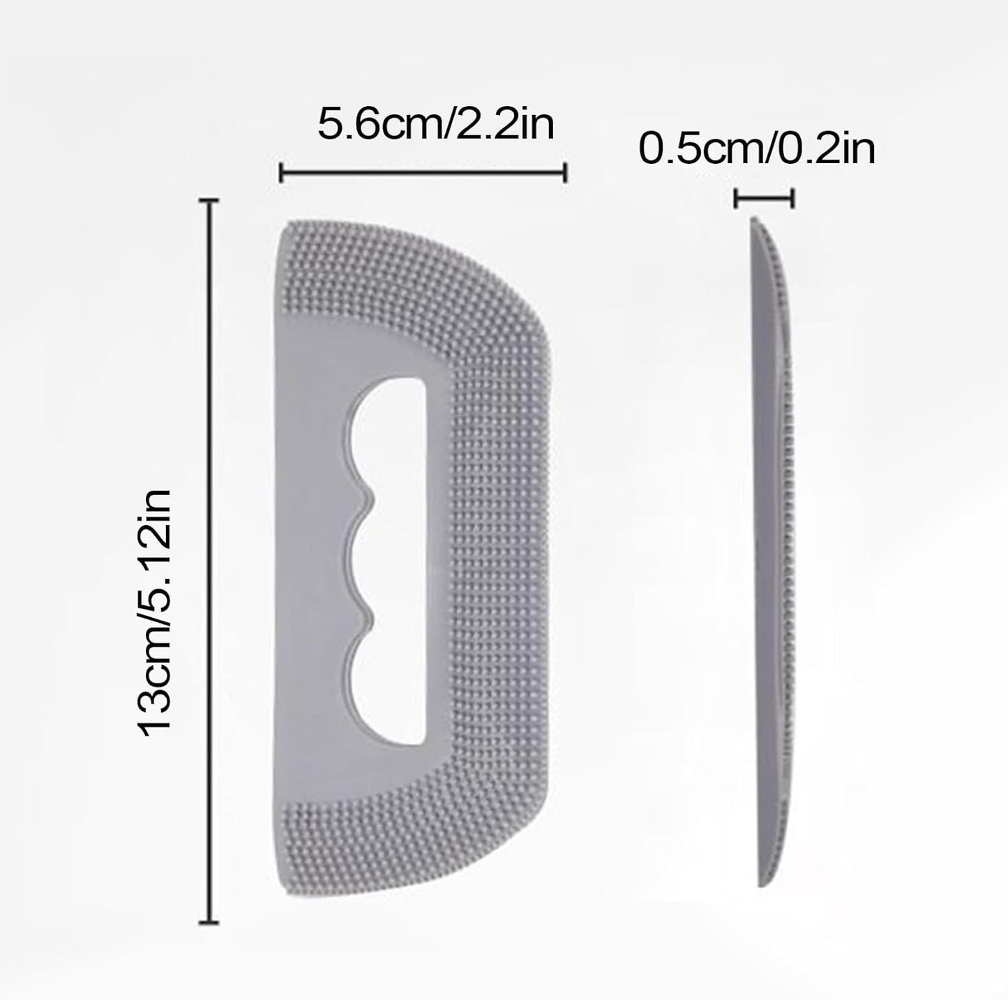 Pet Hair Remover Tool, Reusable Rubber Sheet for Lint and Removal, Rubber, Compact Cleaning Accessory for Car Interior, Carpet, Couch, Rug, Upholstery and Furniture Detailing, 13x5.6x0.5cm