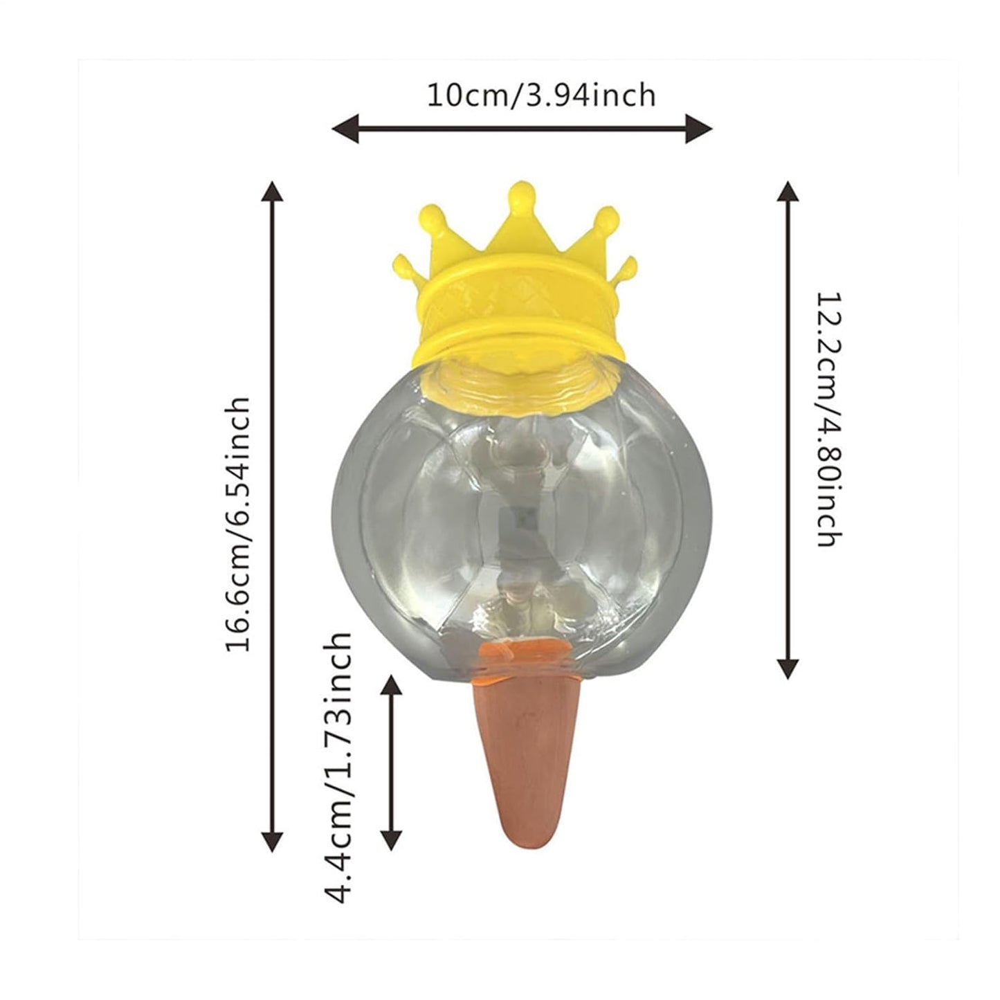 Plant Watering Devices – Self Watering Feeding System and Self-Watering Globe | Automatic Drip Irrigation Tool for Indoor Outdoor Plants, Succulents, and Garden Use (2-Pack)