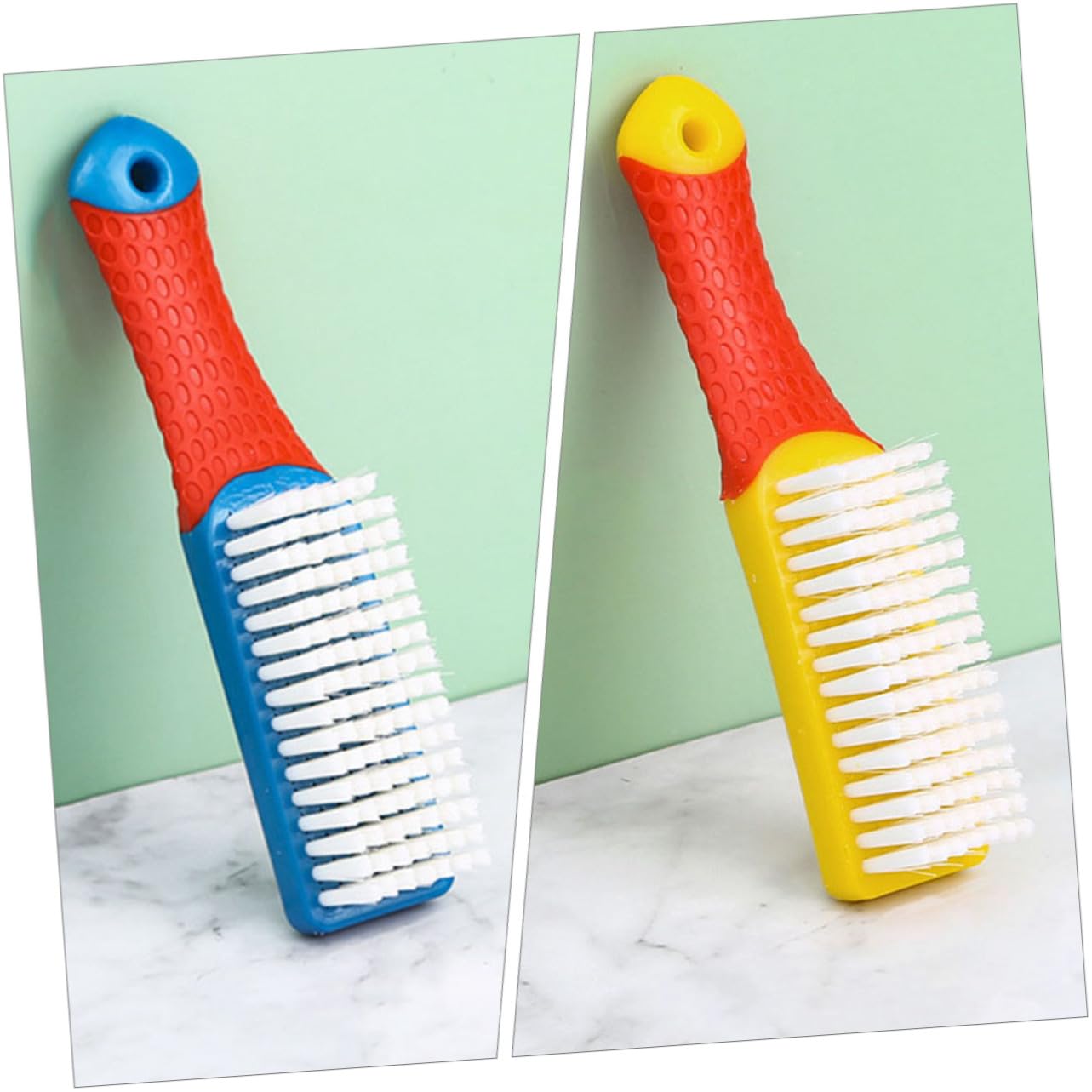 BCOATH Set Di Spazzole Per Scarpe Essential Cleaning Sulies 6 Pezzi Set Di Spazzole Per La Pulizia E La Pulizia Delle Scarpe Per Uso Domestico