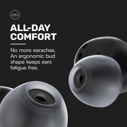 Raycon Everyday Earbuds (2024 Edition) - Bluetooth True Wireless in-Ear Buds with 32 Hours Playtime, Multpoint Technology, Extreme Comfort, and Active Noise Cancellation (Blush Violet)