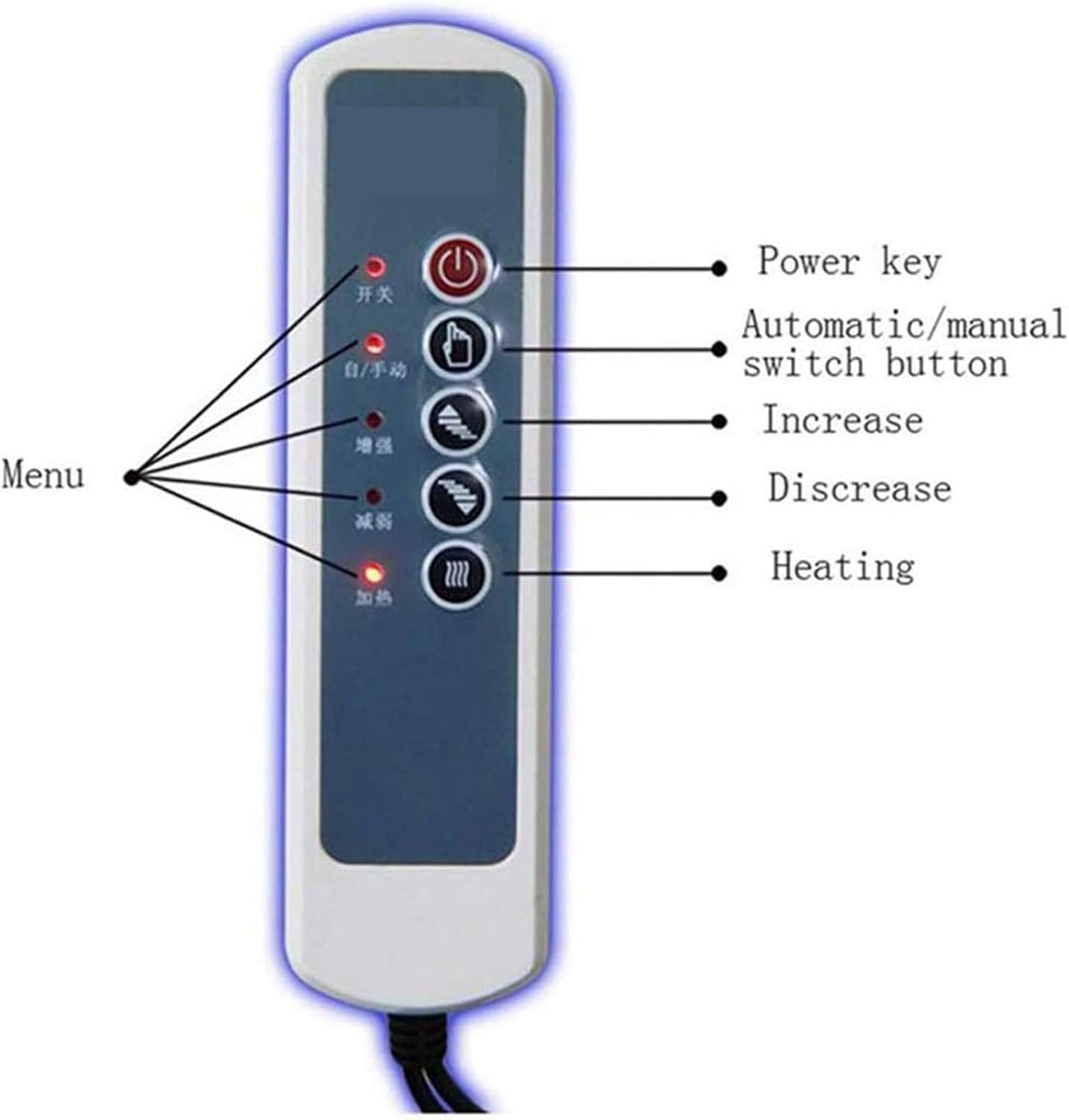 Electric Hot Compress Recovery Ball Antispasticity Finger Massage Finger Passive Rehabilitation Training Stroke Hemiplegia