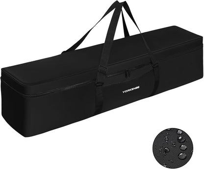 Yorkenbe Camping Cot Bag, Extra Large Zippered Chair Replacement Bag, Waterproof Foldable Carrying Bag with Handle Strap, Large Mouth fits Most Cots & Chairs for Travel Outdoor Camping - 42x8 Inch