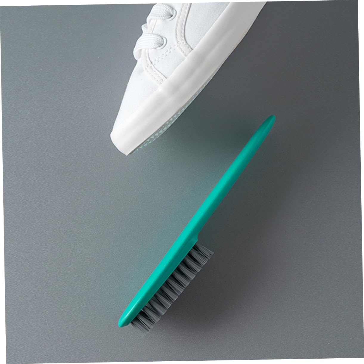 SHERCHPRY 2sets Household Cleaning Essential Long Handle Shoe Brush Suede Cleaner Laundry Brush Perfect for Travel 2pcs*2