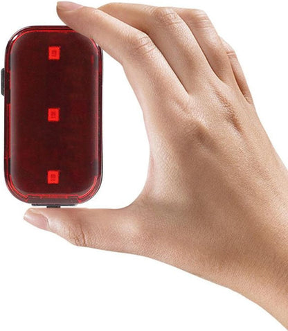 Bike Back Light, Bike Safety Lights, Smart Brake Sensor with Rechargeable LED, Bright Warning Lighting for Mountain and Road Cycling, Waterproof, 2.01 x 1.08 x 0.65 Inches