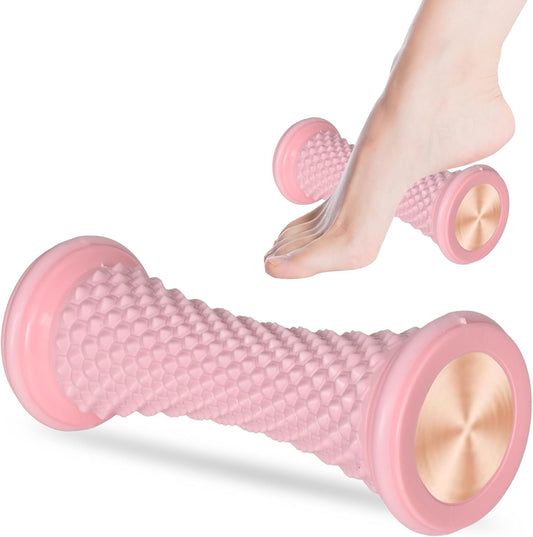 Foot Massager for Plantar, Muscle Massager Roller, Silicone Muscle Roller Stick for Feet,Plantar Fasciitis Recovery, for Exercise Relaxation