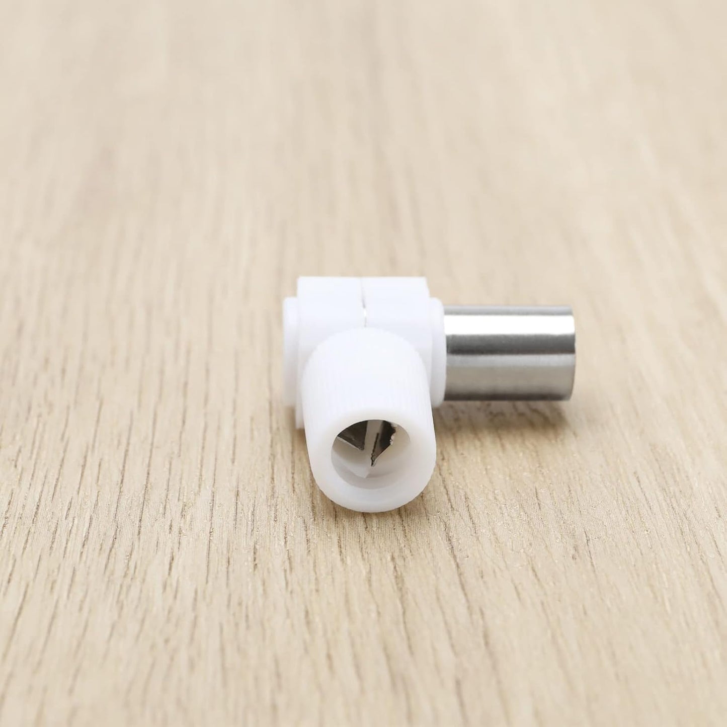 ECSiNG 16Pcs 90° Angle TV Coaxial Antenna TV Plug Antenna Connector RF Coaxial Coupling Coaxial Connector Adapter Electronic Accessories