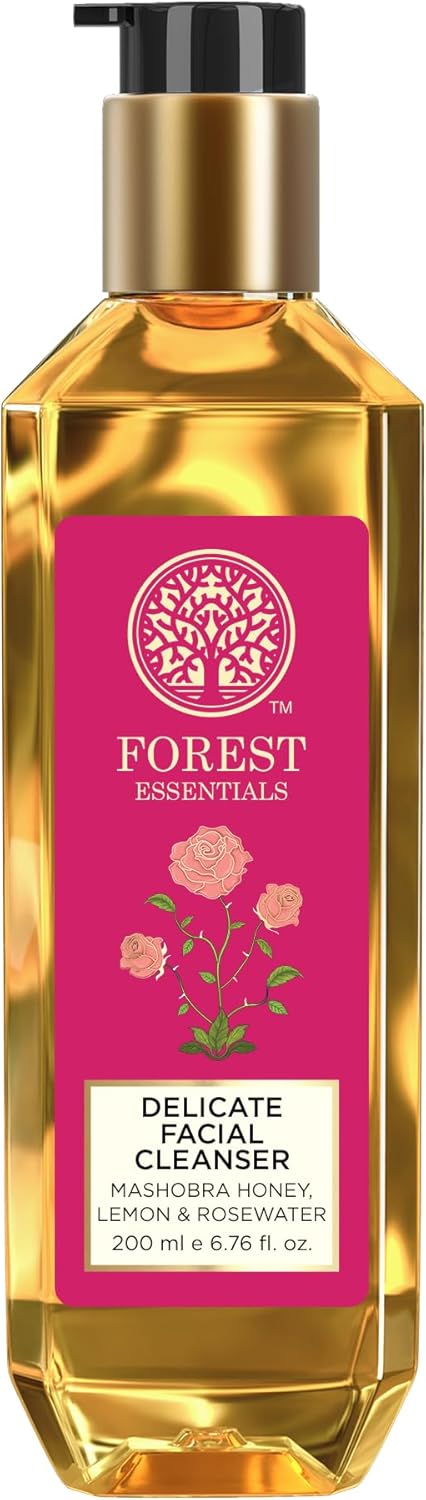 Forest Essentials Mashobra Honey Lemon and Rosewater Facial Cleanser 200ml