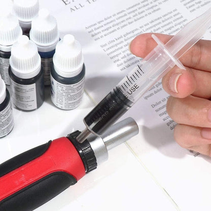 OLCANA 20 Pieces Syringes 5ml Seringues 5cc Plastic Measuring Syringe for Liquid Lab Baby Watering Feeding Pet Scientific Glue ApplicatorF