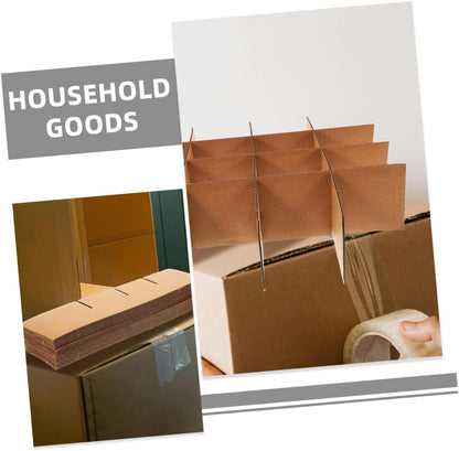 ERINGOGO 48pcs Boxes Cardboard Box Dividers for Packing and Shipping Protective Inner for Safe Storage of Electronics and Home Goods Versatile Packing Supplies for Efficient Organization