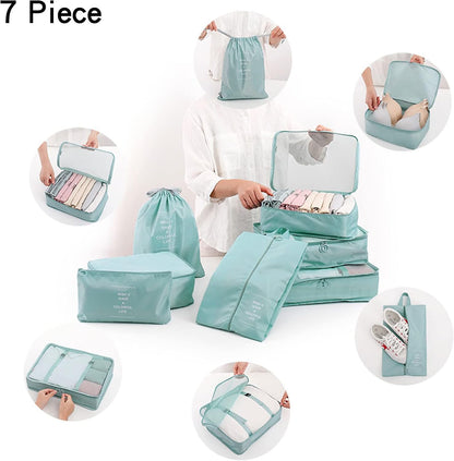 YORFULL 12 Pieces Packing Cubes Compression Travel Organizer, Travel Accessories, Travel Bag, Travel Bag