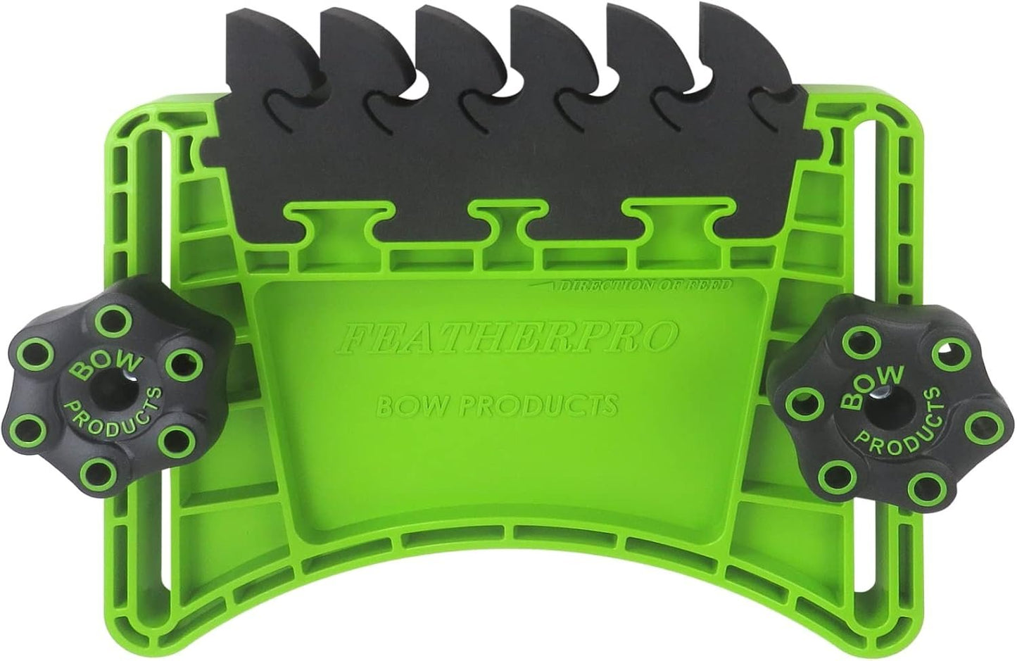 Bow Products FeatherPRO FP1 - Featherboard for Tables Saws, Router Tables and Band Saws - EVA Feathers That Reduce Kickback - Woodworking Tools and Safety Accessories