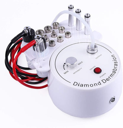 LIARTY 3 in 1 Diamond Microdermabrasion Machine, Professional Home Microdermabrasion Device, Sprayer Vacuum Peeling Beauty Equipment, Facial Blackhead Removal Skin Care Dermabrasion Salon