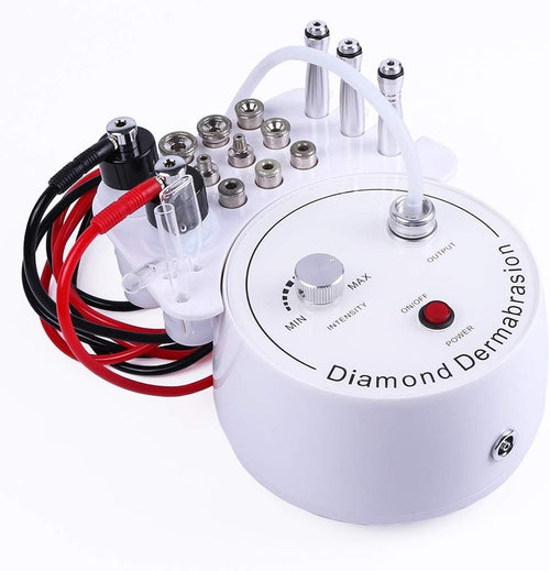 LIARTY 3 in 1 Diamond Microdermabrasion Machine, Professional Home Microdermabrasion Device, Sprayer Vacuum Peeling Beauty Equipment, Facial Blackhead Removal Skin Care Dermabrasion Salon