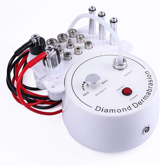 LIARTY 3 in 1 Diamond Microdermabrasion Machine, Professional Home Microdermabrasion Device, Sprayer Vacuum Peeling Beauty Equipment, Facial Blackhead Removal Skin Care Dermabrasion Salon