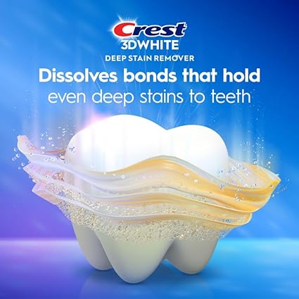 Crest 3DWhite Brilliance Deep Stain Remover Brilliant White Toothpaste - 3.1oz/2pk