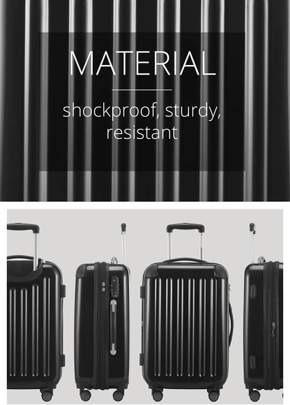 HAUPTSTADTKOFFER - Luggage, Black, 55, Hand Luggage