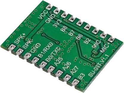 NSDSW High Accuracy SU03T Voices Control Sensorings Board with 3-5meter Recognition Ranges Home Automation IoTs Development Kits