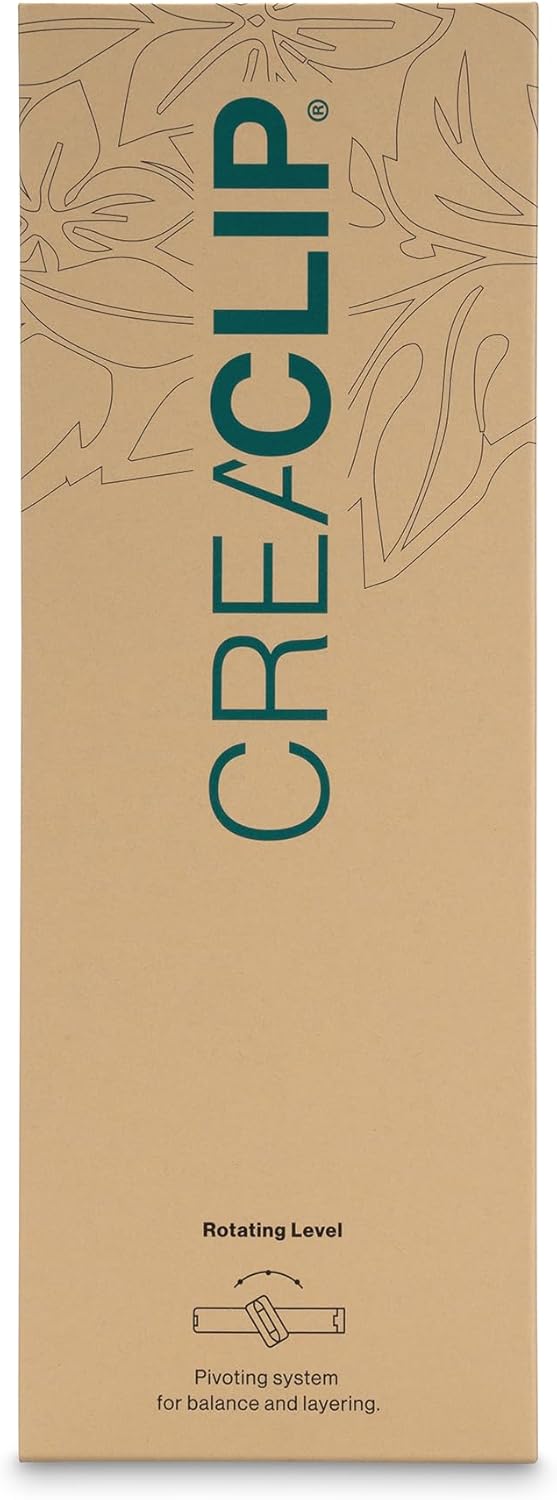 Original CreaClip Set Hair Cutting Tool - As Seen on Shark Tank - DIY Home Hair Cutting Clips for Bangs, Layers, and Split Ends, Hair Cutting Guide (Set of 2)