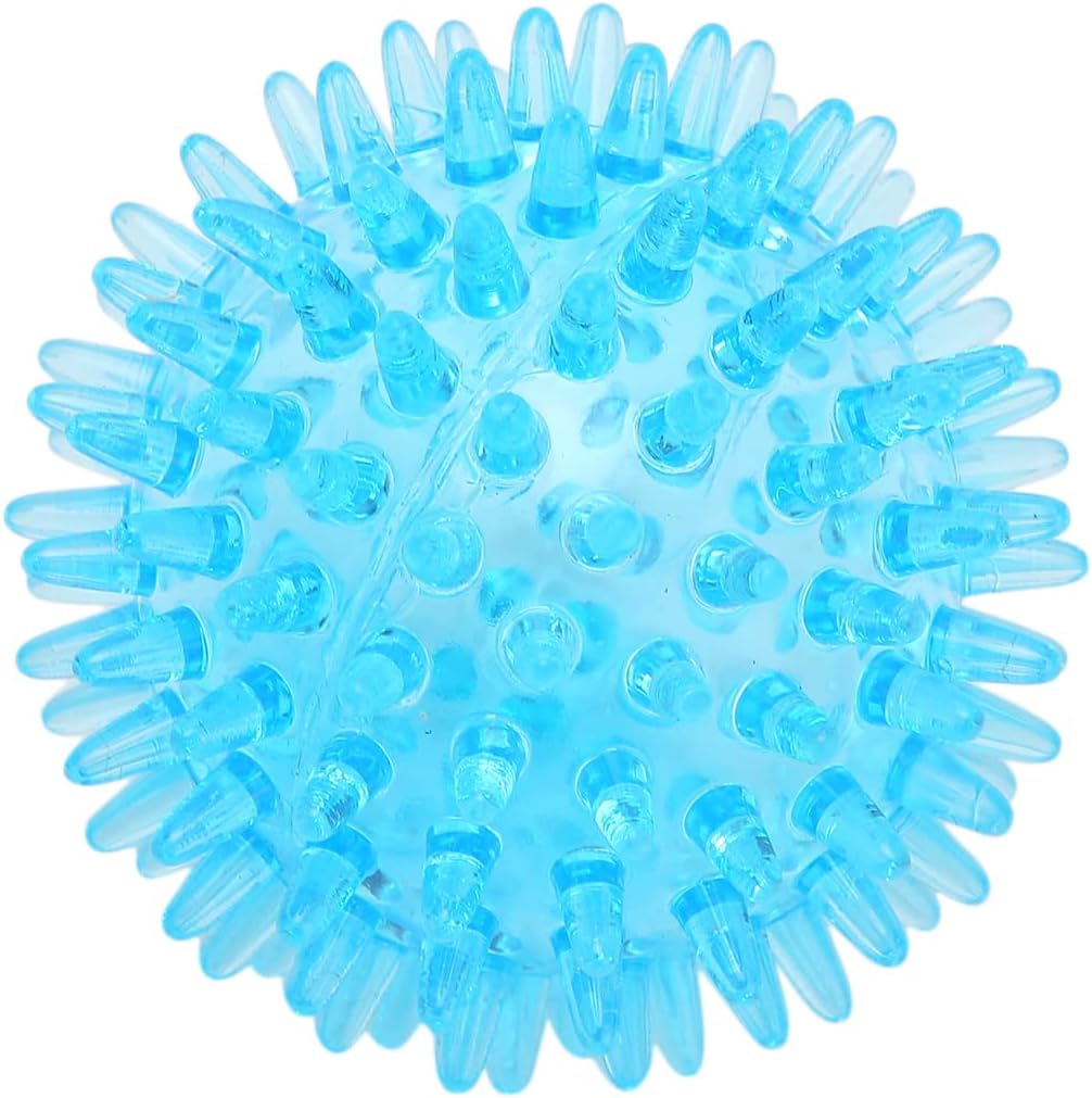 Spiky Massage Ball for Deep Tissue Muscle Recovery, Hollow Trigger Point Massage Soft Spiky Ball (6CM)