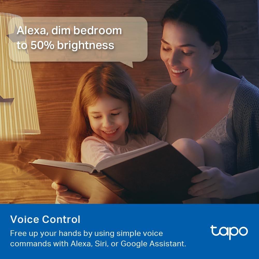 Tapo L535E E27 Smart Bulb, Alexa Light Bulb, Extra Bright WiFi Smart Light Bulb, Matter-Certified, Multicolour, 8.6W (75W), Schedule & Timer, Away Mode, Energy Monitoring, Works with Alexa and Google