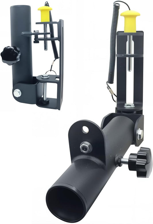 landmine Attachment for Barbell 360° Swivel Storable T-Bar Row landmine Base Fits 2” Olympic Bar, Gym Home Fitness, Squat,Deadlifts
