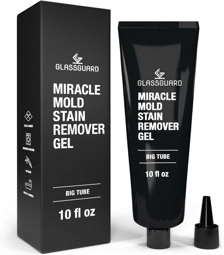 GLASSGUARD Mould Remover Gel for Bathroom, Kitchen, Windows, Grout & Sealant (Pack of 1) | 300ml